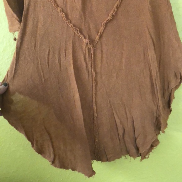 Distressed Free People Boho Tunic size small - Picture 4 of 7